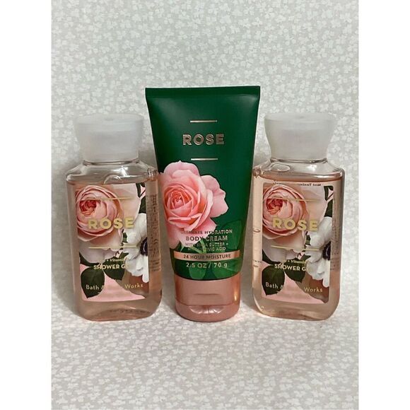 Bath and Body Works ROSE 3 pc Travel Size - Picture 4 of 4